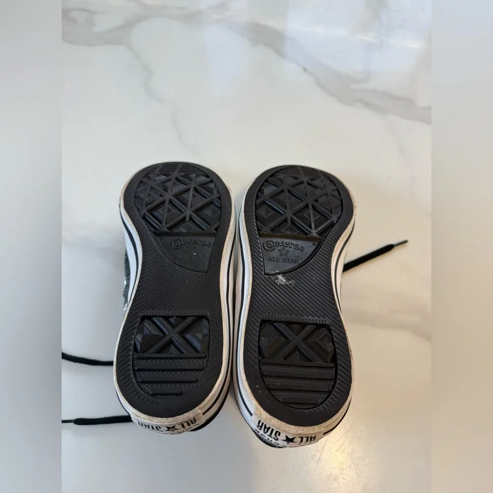 Converse Kids Charcoal Low-Top Sneakers